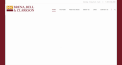 Desktop Screenshot of brenalaw.com